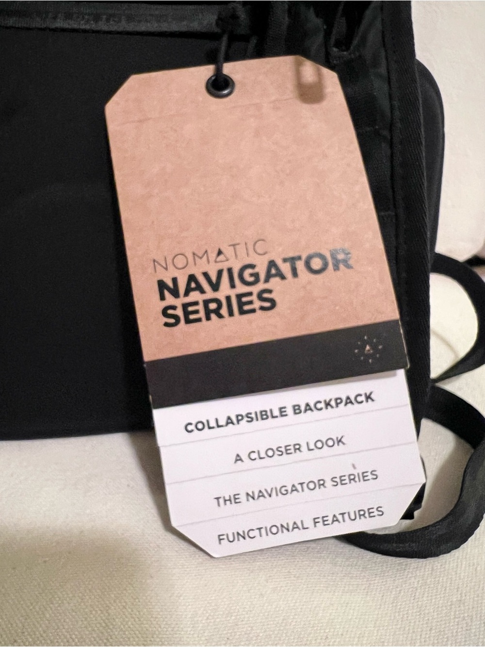 Nomatic Collapsible “Navigator” Pack 16L - Black Backpack Travel Everyday NWT - Picture 11 of 16